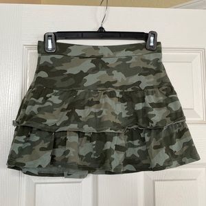 Justice Camouflage Skirt 💚